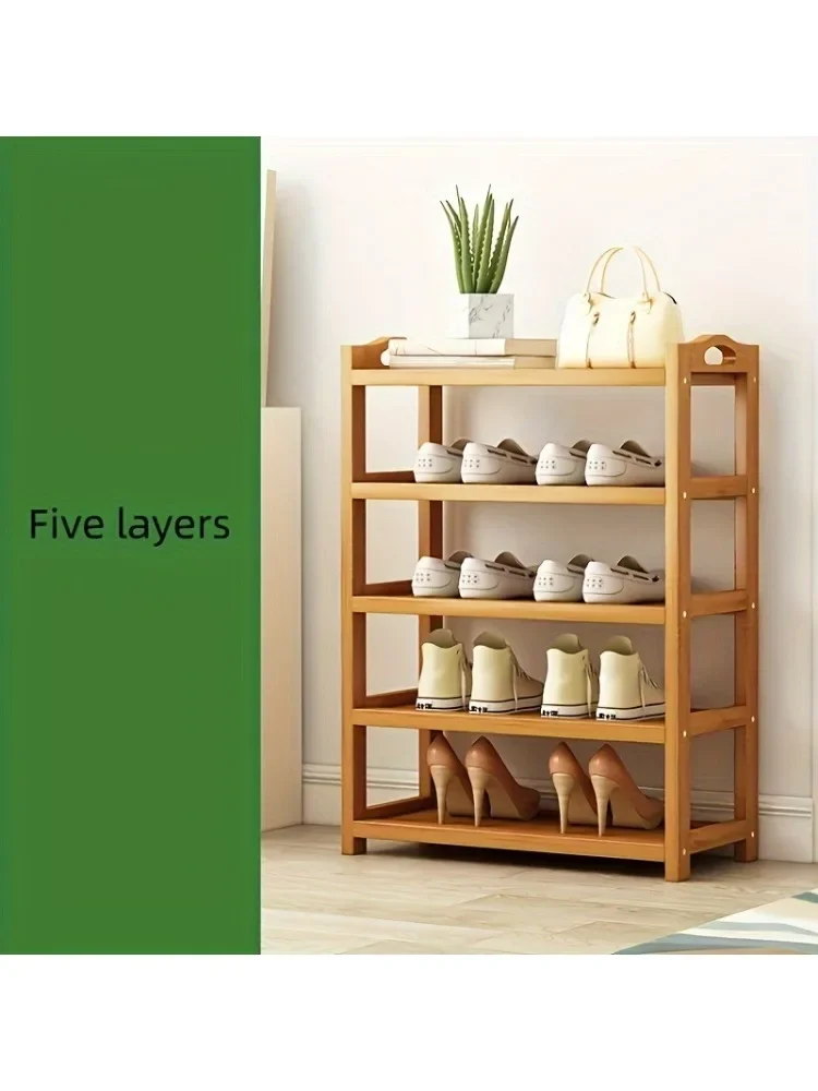 1 bamboo shoe rack household floor-standing simple shoe rack multi-layer storage rack saves space
1 bamboo shoe rack household floor-standing simple shoe rack multi-layer storage rack saves space