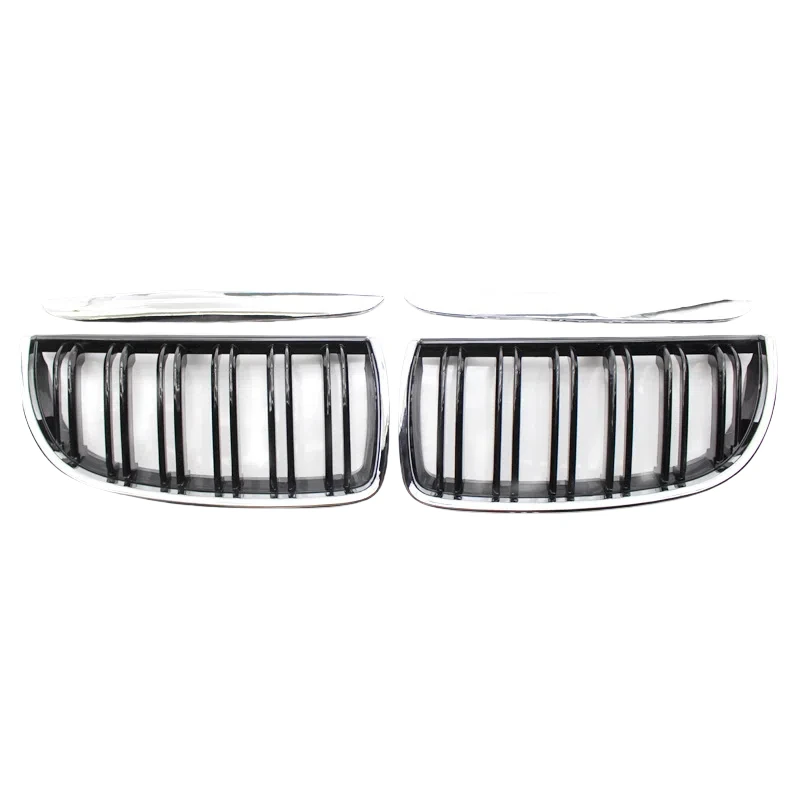 Front Replacement Chrome Double Line Slat Kidney Grille For BMW 3 Series E90 E91 M3 323I 328I 335I 330I 325I 05-08 3 Series
Front Replacement Chrome Double Line Slat Kidney Grille For BMW 3 Series E90 E91 M3 323I 328I 335I 330I 325I 05-08 3 Series
