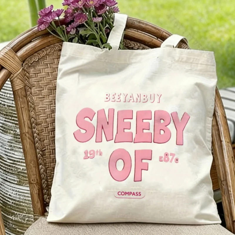 1PC Cute Pastel "Compass" Quote Cotton Tote Bag Eco Reusable Shoulder Bag
1PC Cute Pastel "Compass" Quote Cotton Tote Bag Eco Reusable Shoulder Bag