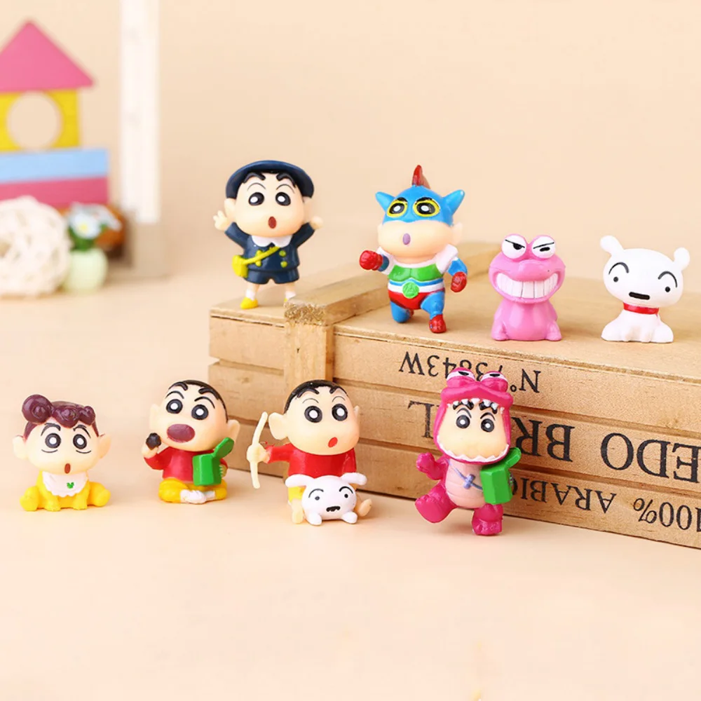 8Pcs Kawaii Crayon Shin-Chan Action Figure Toys For Cars Desktop Decor Cartoon Nohara Shinnosuke Mini Figurine Toy Girls Gifts
8Pcs Kawaii Crayon Shin-Chan Action Figure Toys For Cars Desktop Decor Cartoon Nohara Shinnosuke Mini Figurine Toy Girls Gifts