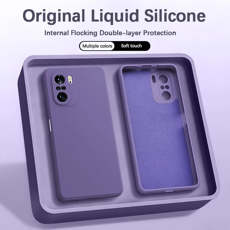 Lens Protection Back Cover for Xiaomi Poco F3 GT F3GT 5G Soft Square Liquid Silicone Original Shockproof High Qualtiy Phone Case
Lens Protection Back Cover for Xiaomi Poco F3 GT F3GT 5G Soft Square Liquid Silicone Original Shockproof High Qualtiy Phone Case