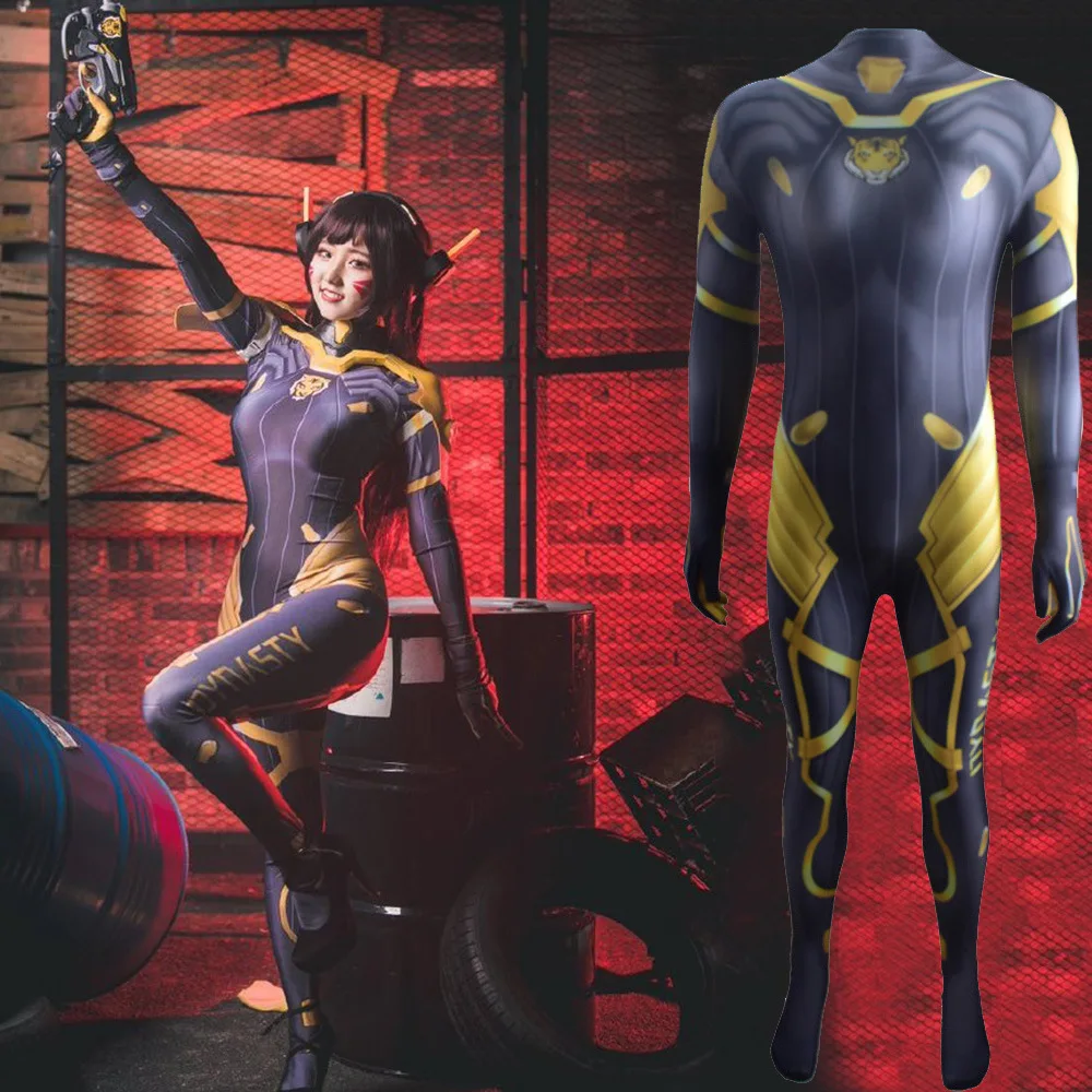 Ow Dva Cosplay Costume Superhero Zentai 3D Printed Bodysuits Costume Cosplay Spandex Halloween Costume Dvadynasty Adult Girl
Ow Dva Cosplay Costume Superhero Zentai 3D Printed Bodysuits Costume Cosplay Spandex Halloween Costume Dvadynasty Adult Girl