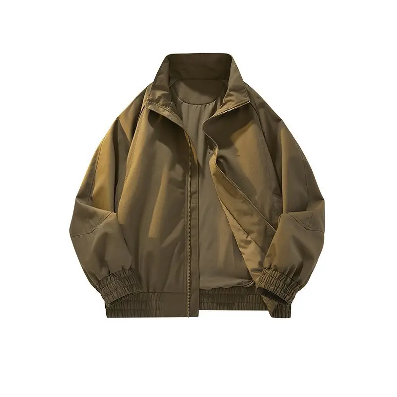 Spring New Loose Fit Comfortable Flight Jacket Stand Collar Outerwear Women's plus Size Regular Length Pants Snail Velvet Mat...
Spring New Loose Fit Comfortable Flight Jacket Stand Collar Outerwear Women's plus Size Regular Length Pants Snail Velvet Mat...