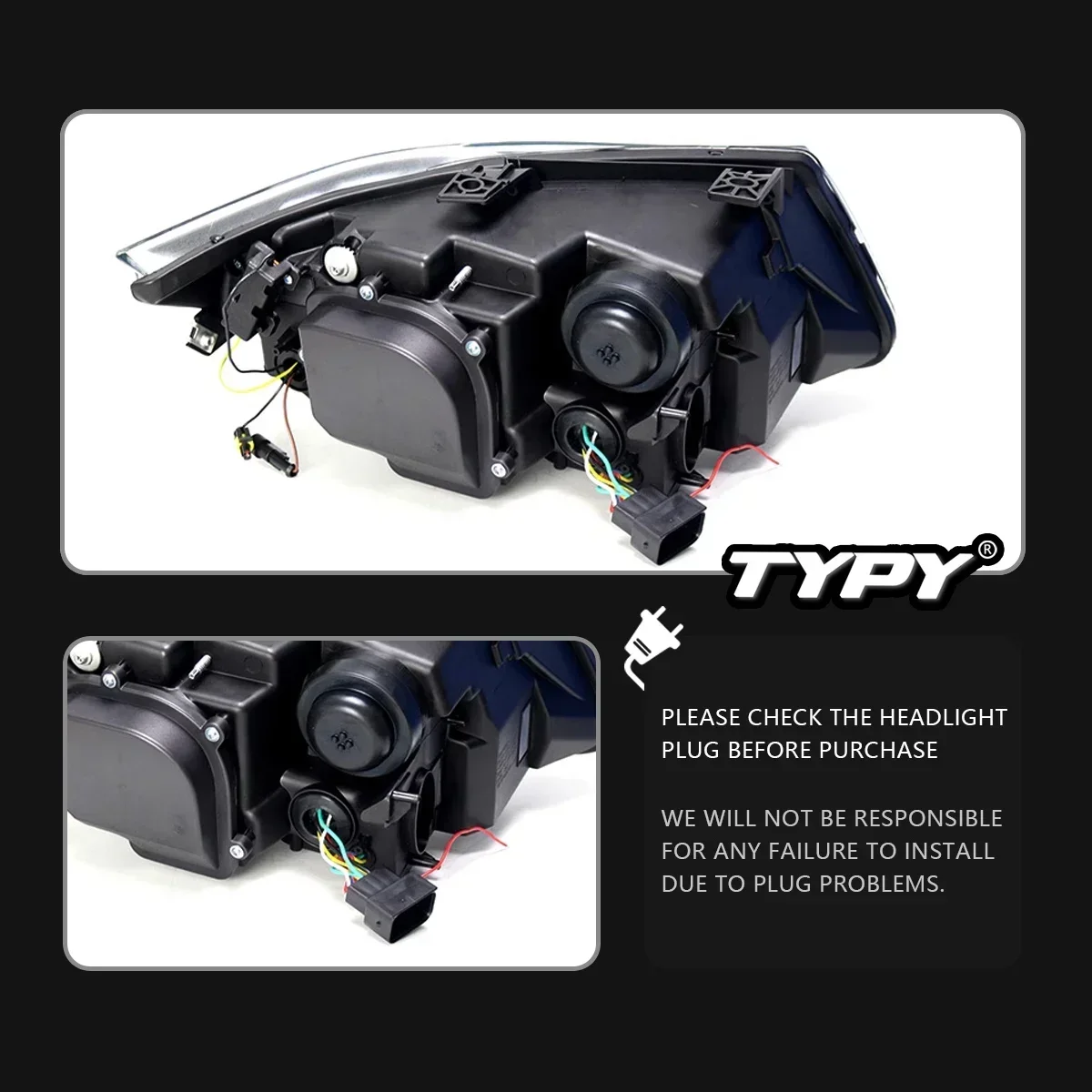 TYPY Автомобильная фара для BMW 3 серии E90 2005-2012, обновление, модифицированная для нового DRL, динамический указатель поворота, светодиодная фара, автоаксессуары 
TYPY Автомобильная фара для BMW 3 серии E90 2005-2012, обновление, модифицированная для нового DRL, динамический указатель поворота, светодиодная фара, автоаксессуары