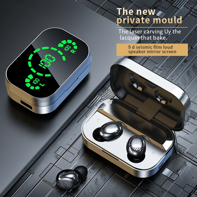 Wireless Headphones TWS Fone Bluetooth Earphones HIFI Earbuds Headset Stereo with Mic Sports Gameing Headset for Xiaomi Lenovo
Wireless Headphones TWS Fone Bluetooth Earphones HIFI Earbuds Headset Stereo with Mic Sports Gameing Headset for Xiaomi Lenovo