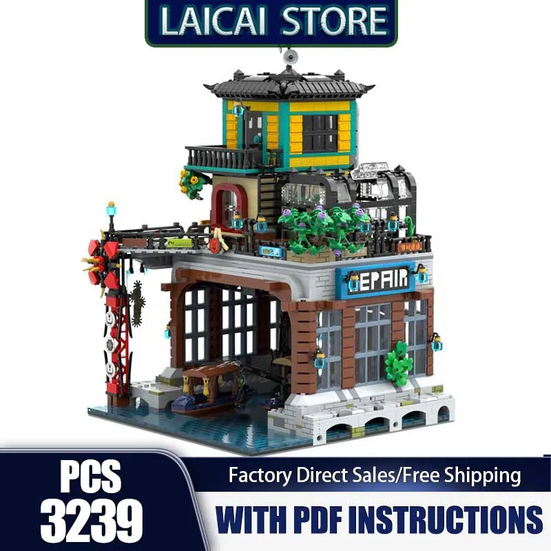 City Street View Model Moc Building Bricks City Expansion 2 Model Building Technology Modular Block DIY Toy Holiday Gifts
City Street View Model Moc Building Bricks City Expansion 2 Model Building Technology Modular Block DIY Toy Holiday Gifts