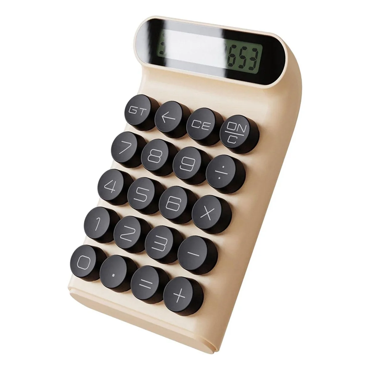 Портативный калькулятор ADP-Typewriter с механическим переключателем и 10-значным дисплеем
Портативный калькулятор ADP-Typewriter с механическим переключателем и 10-значным дисплеем