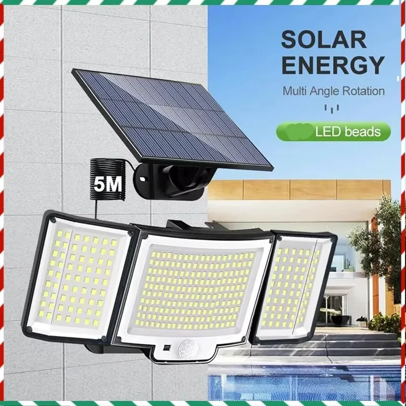 Solar Light for Outdoor, 346 LED Solar Light Outdoor with Motion Sensor, IP65 Waterproof ,Wide Angle Solar Wall Light for Garden
Solar Light for Outdoor, 346 LED Solar Light Outdoor with Motion Sensor, IP65 Waterproof ,Wide Angle Solar Wall Light for Garden