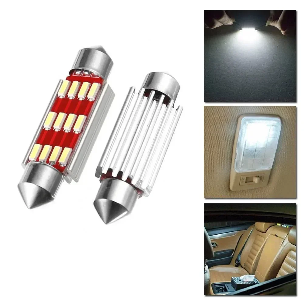 LED Bulb C10W, 36MM, Super Bright 4014, Auto Interior Reading Lamp, Car Light, No Need to Decode, Long Lasting
LED Bulb C10W, 36MM, Super Bright 4014, Auto Interior Reading Lamp, Car Light, No Need to Decode, Long Lasting