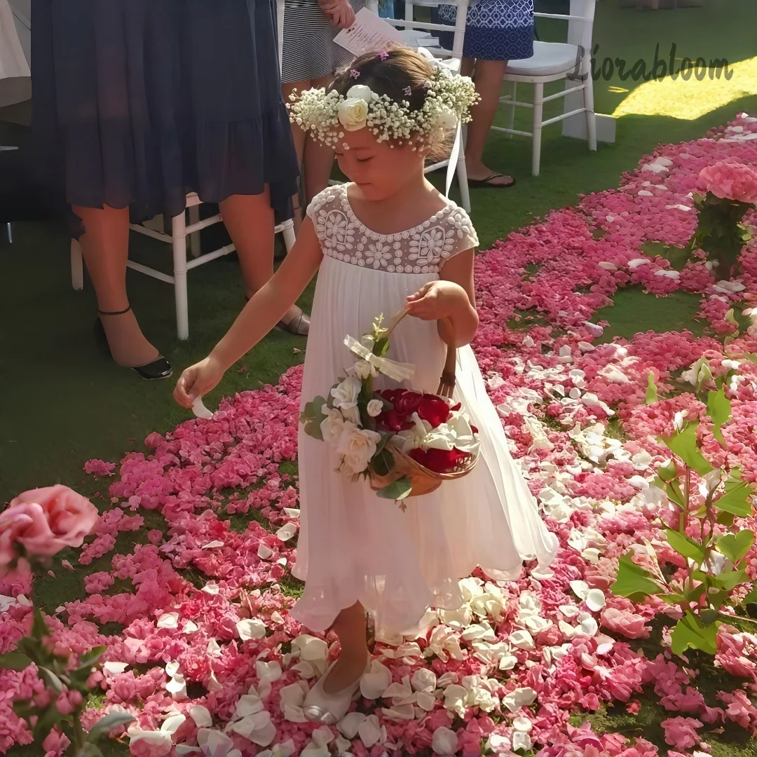 Customized Girls' Formal Gown Puff Sleeves Pearl Embroidery Princess Dress Formal Flower Wedding Party Attire свадебное платье
Customized Girls' Formal Gown Puff Sleeves Pearl Embroidery Princess Dress Formal Flower Wedding Party Attire свадебное платье