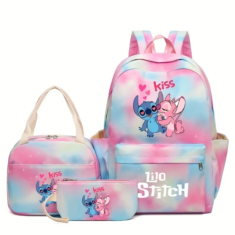3pcs/Set Labubu Lilo Stitch Student Boy Girl Schoolbag Colorful Backpack With Lunch Bag Children Teenager Cartoon School Bookbag
3pcs/Set Labubu Lilo Stitch Student Boy Girl Schoolbag Colorful Backpack With Lunch Bag Children Teenager Cartoon School Bookbag