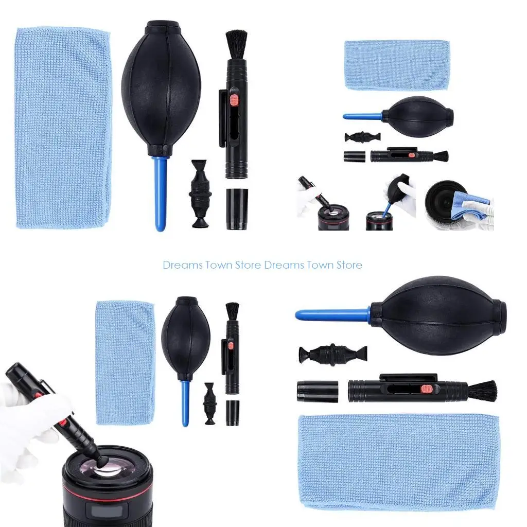 HX6A Camera Maintenance Set Dust Cleaner Brush, Air Blower, and Cleaning Cloth
HX6A Camera Maintenance Set Dust Cleaner Brush, Air Blower, and Cleaning Cloth