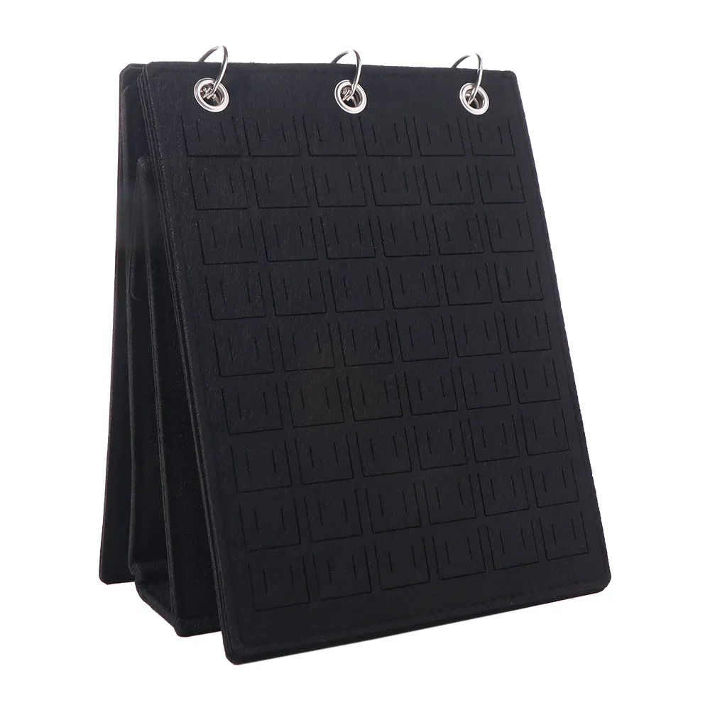 Портативная войлочная подставка для значков, складной держатель для обувных украшений большой вместимости, 3 кольца, 5 страниц, органайзер для значков, аксессуар для дома
Портативная войлочная подставка для значков, складной держатель для обувных украшений большой вместимости, 3 кольца, 5 страниц, органайзер для значков, аксессуар для дома