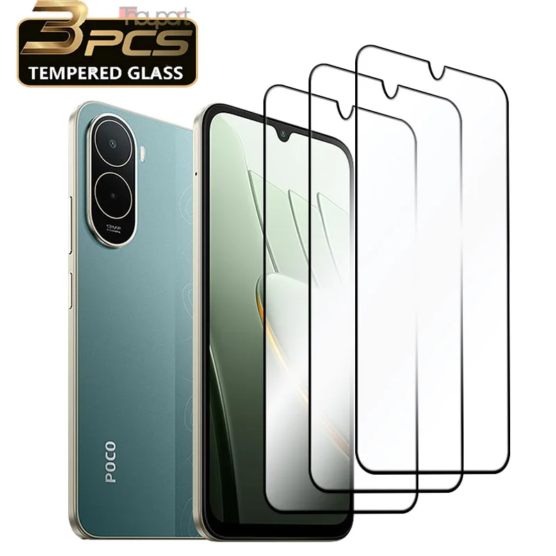 3Pcs Tempered Glass For Xiaomi POCO C81Pro C81 Screen glass protector 9H Anti-Scratch Front Protector film Full Glue
3Pcs Tempered Glass For Xiaomi POCO C81Pro C81 Screen glass protector 9H Anti-Scratch Front Protector film Full Glue