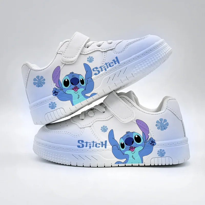 Kids'Casual Shoes Sneakers PU Leather Printed Cartoon Stitch Spring ShoesGirls Thick Bottom Anti-slip White Shoes Size 26-35
Kids'Casual Shoes Sneakers PU Leather Printed Cartoon Stitch Spring ShoesGirls Thick Bottom Anti-slip White Shoes Size 26-35