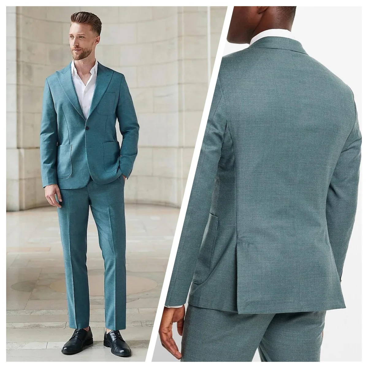 New Temperament Men's Linen Suit 2-Piece Jacket Pants Slim Fit Comfortable Soft Elegant Casual Business Office Tailor-Made Suits
New Temperament Men's Linen Suit 2-Piece Jacket Pants Slim Fit Comfortable Soft Elegant Casual Business Office Tailor-Made Suits