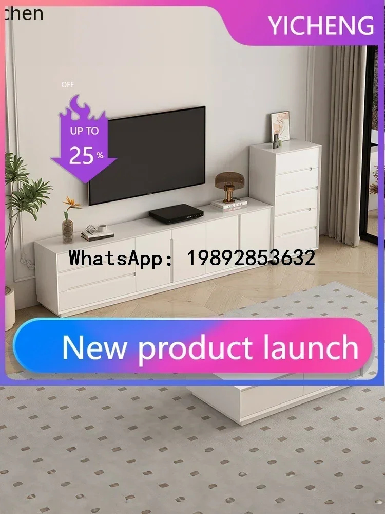 AA solid wood floor TV cabinet coffee table combination modern living room floor cabinet bedroom bedside storage cabinet
AA solid wood floor TV cabinet coffee table combination modern living room floor cabinet bedroom bedside storage cabinet