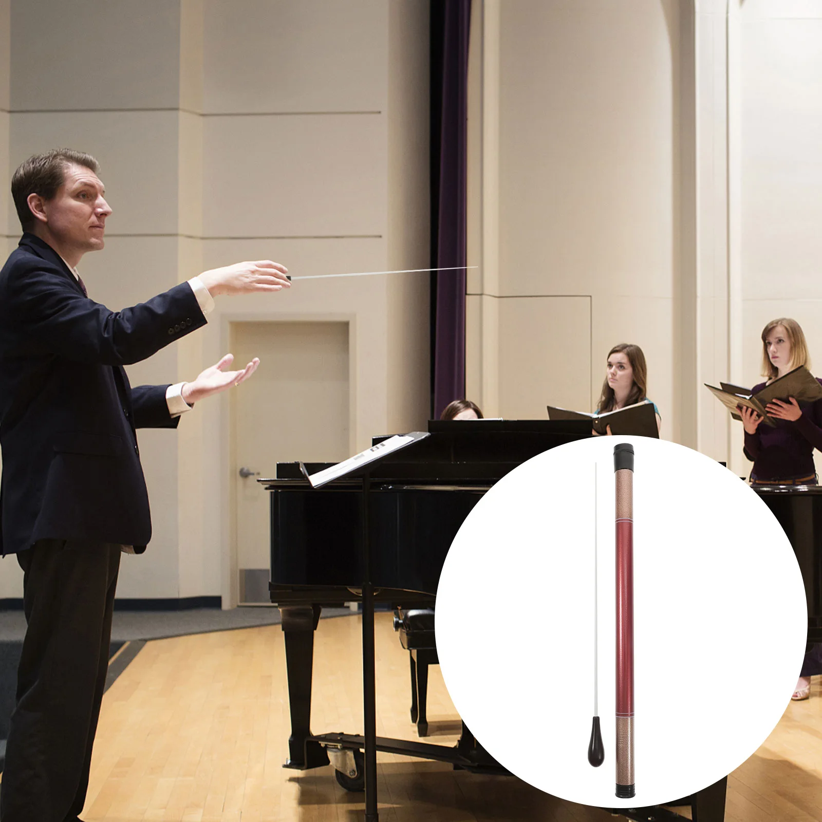 2pcs Wooden Baton for Orchestra Conducting Lightweight Durable Music Conductor Gift Teachers Students Handcrafted Comfortable
2pcs Wooden Baton for Orchestra Conducting Lightweight Durable Music Conductor Gift Teachers Students Handcrafted Comfortable