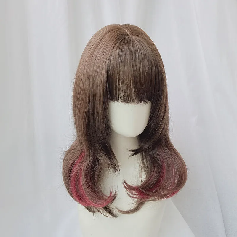 Water Dance Wig Female Big Wave Long Curly Hair Comic Air Thin Bangs Clavicle Highlights Micro Curly Long Hair New Hair Cover
Water Dance Wig Female Big Wave Long Curly Hair Comic Air Thin Bangs Clavicle Highlights Micro Curly Long Hair New Hair Cover