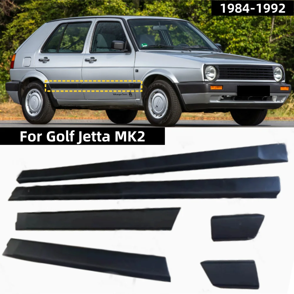 For Volkswagen Golf Jetta MK2 door exterior decorative strips 6PCS
For Volkswagen Golf Jetta MK2 door exterior decorative strips 6PCS