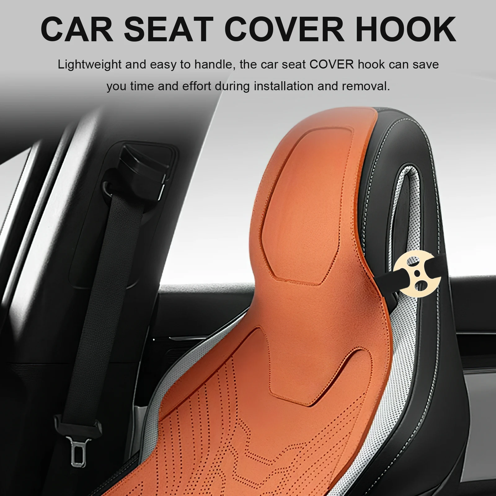 10 Metal Hooks Set 10 Beige Clamps for Car Seat Cover Fixing Durable Lightweight Versatile Installation Accessories
10 Metal Hooks Set 10 Beige Clamps for Car Seat Cover Fixing Durable Lightweight Versatile Installation Accessories