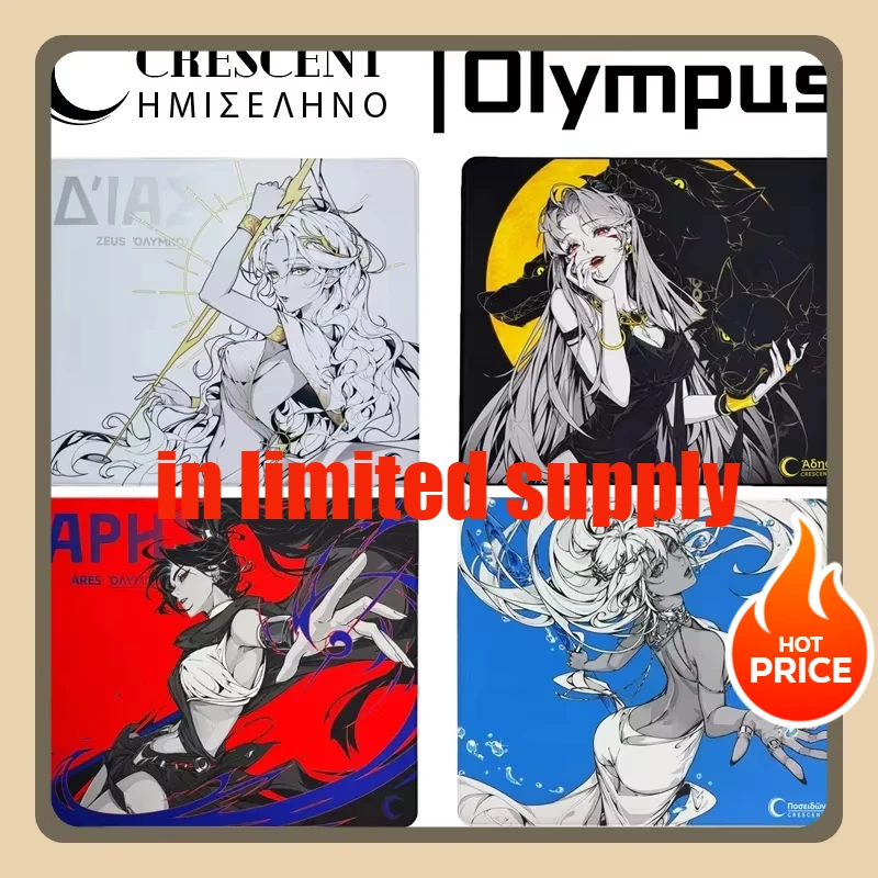 Коврик для мыши Crescent Olympus переиздание Zeus Hades Poseidon Ares коврик для мыши геймерская клавиатура коврик для мыши игровой коврик для мыши аниме настольный коврик
Коврик для мыши Crescent Olympus переиздание Zeus Hades Poseidon Ares коврик для мыши геймерская клавиатура коврик для мыши игровой коврик для мыши аниме настольный коврик