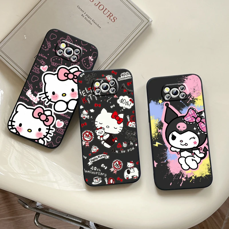Hello Kitty Kuromi Melody For Xiaomi Mi Poco F5 F4 F3 X6 X5 X4 X3 M6 M5 M5S M4 M3 C65 Pro GT NFC 5G Black Back Phone Case
Hello Kitty Kuromi Melody For Xiaomi Mi Poco F5 F4 F3 X6 X5 X4 X3 M6 M5 M5S M4 M3 C65 Pro GT NFC 5G Black Back Phone Case