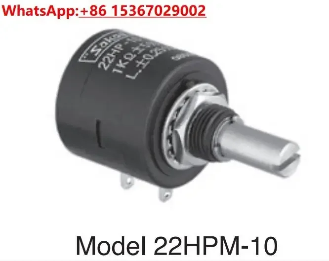 SAKAE ten-turn wire wound potentiometer 22HPM-10 (old model 22HP-10) 1K 2K 5K 10K
SAKAE ten-turn wire wound potentiometer 22HPM-10 (old model 22HP-10) 1K 2K 5K 10K