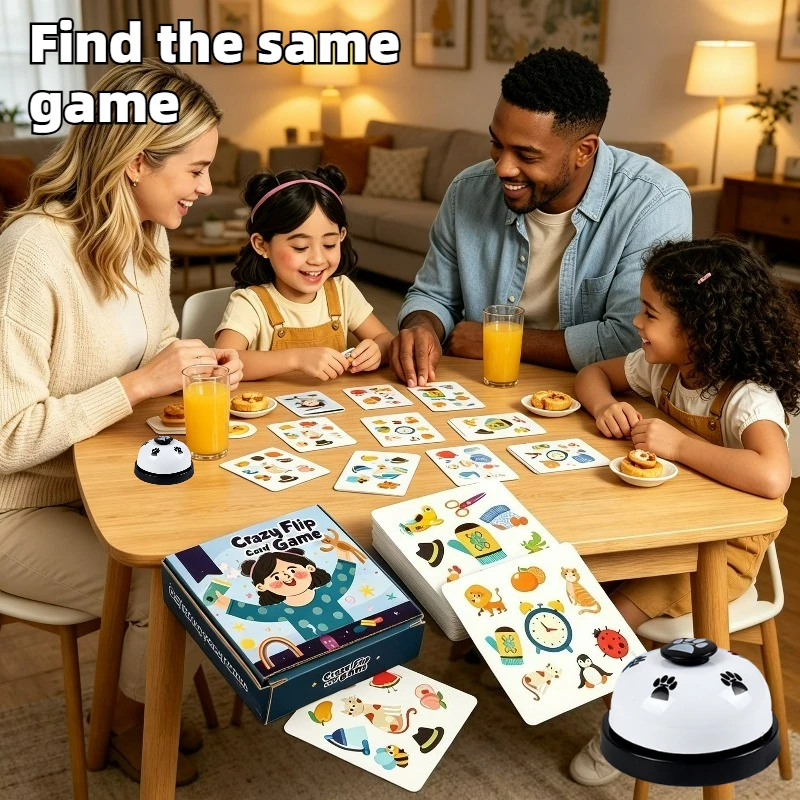 Montessori Toys Bump Card Game Playing Card Game Memory Training Matching Card Game Children Kids Animal Cognitive Education Toy
Montessori Toys Bump Card Game Playing Card Game Memory Training Matching Card Game Children Kids Animal Cognitive Education Toy