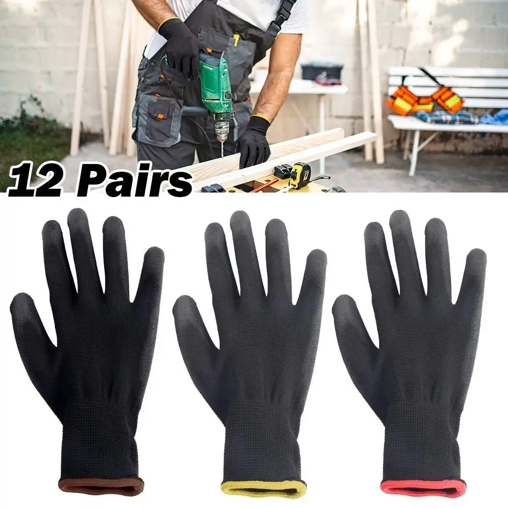 New Coating Nylon PU Work Gloves Durable Lock Edge Safety Gloves Non-slip Labor Protection
New Coating Nylon PU Work Gloves Durable Lock Edge Safety Gloves Non-slip Labor Protection