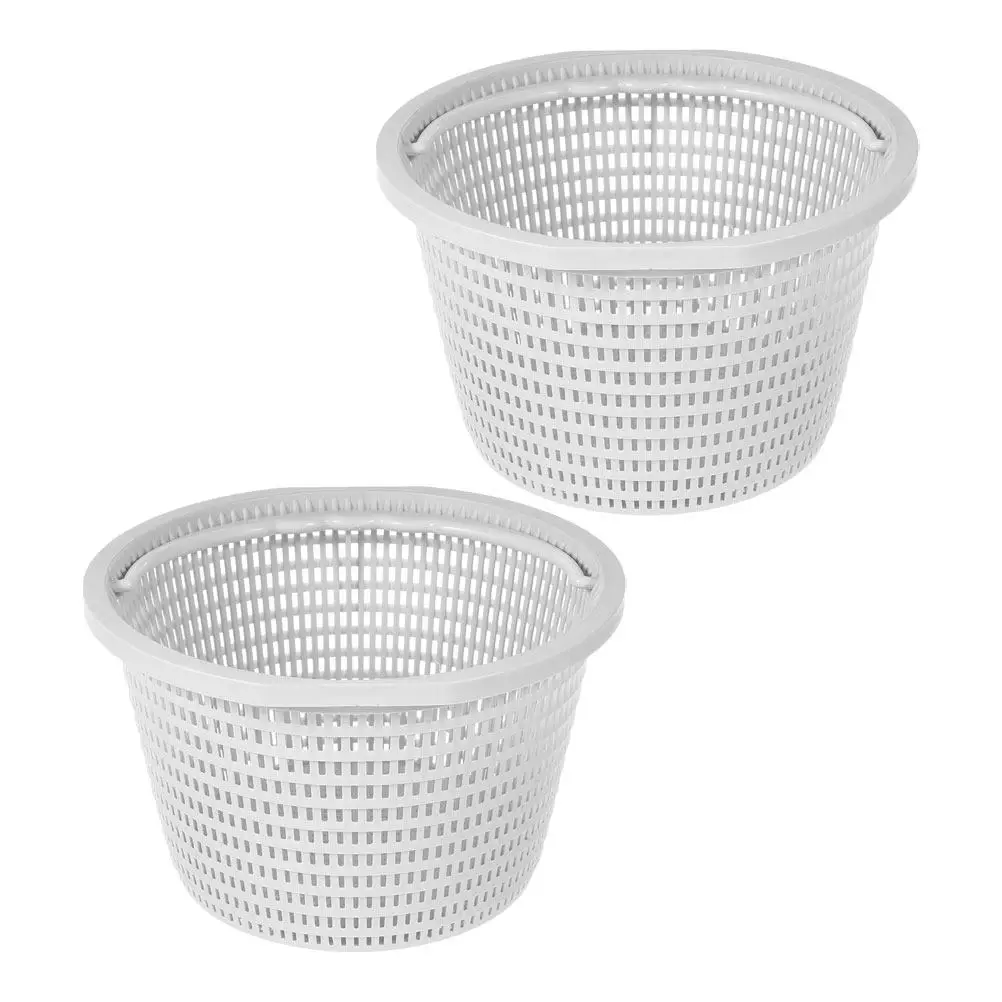 2Pcs Large Pool Skimmer Basket Plastic High Capacity Efficient Debris Filter Replacement for Swimming Pool Pump Strainer Basket
2Pcs Large Pool Skimmer Basket Plastic High Capacity Efficient Debris Filter Replacement for Swimming Pool Pump Strainer Basket
