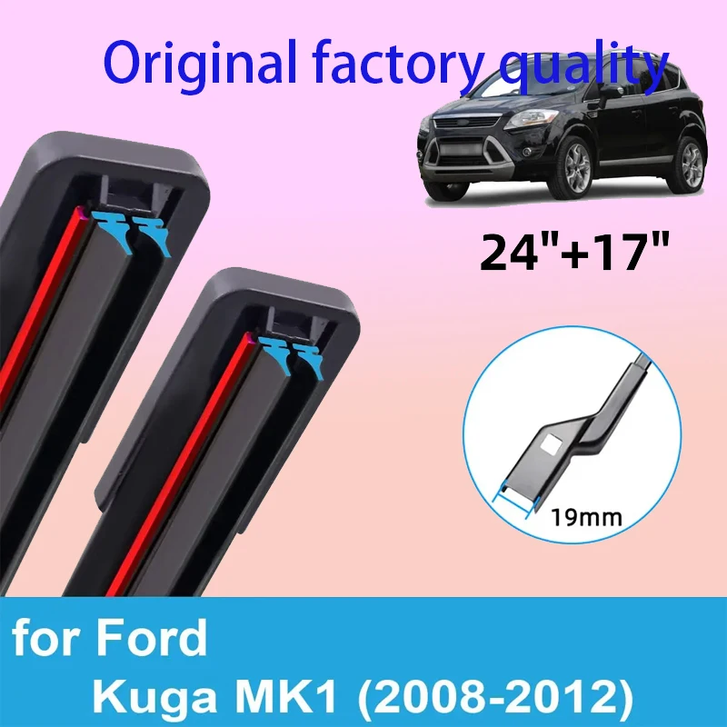 2PCS Car Wiper Blades for 2008-2012 Ford Kuga MK1 Front Windscreen Windshield Double Rubber Car Accessories 2009 2010 2011 2012
2PCS Car Wiper Blades for 2008-2012 Ford Kuga MK1 Front Windscreen Windshield Double Rubber Car Accessories 2009 2010 2011 2012