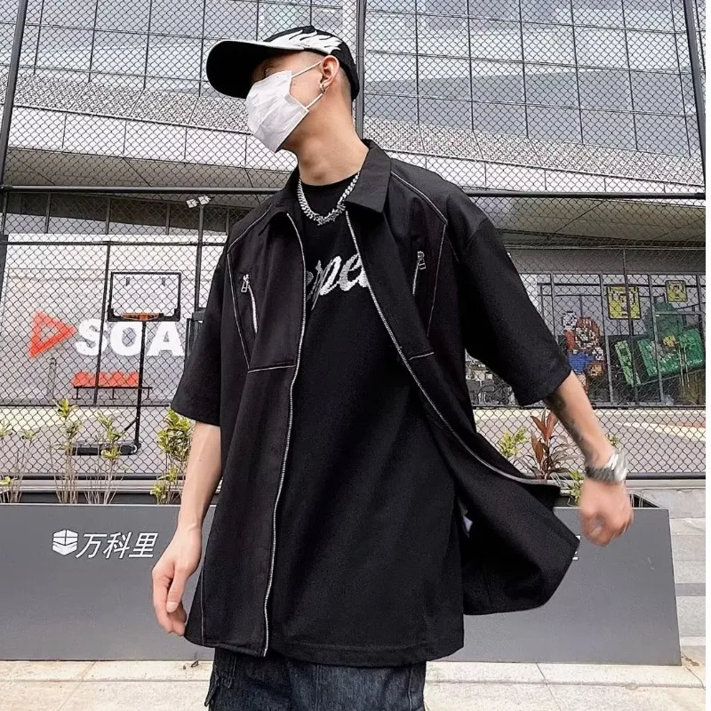 Men's Clothing Short Sleeve Tee Oversized T-shirt Summer New Y2k T-shirt Simple Loose Harajuku Polo Shirt Fashion Trendy Tops
Men's Clothing Short Sleeve Tee Oversized T-shirt Summer New Y2k T-shirt Simple Loose Harajuku Polo Shirt Fashion Trendy Tops