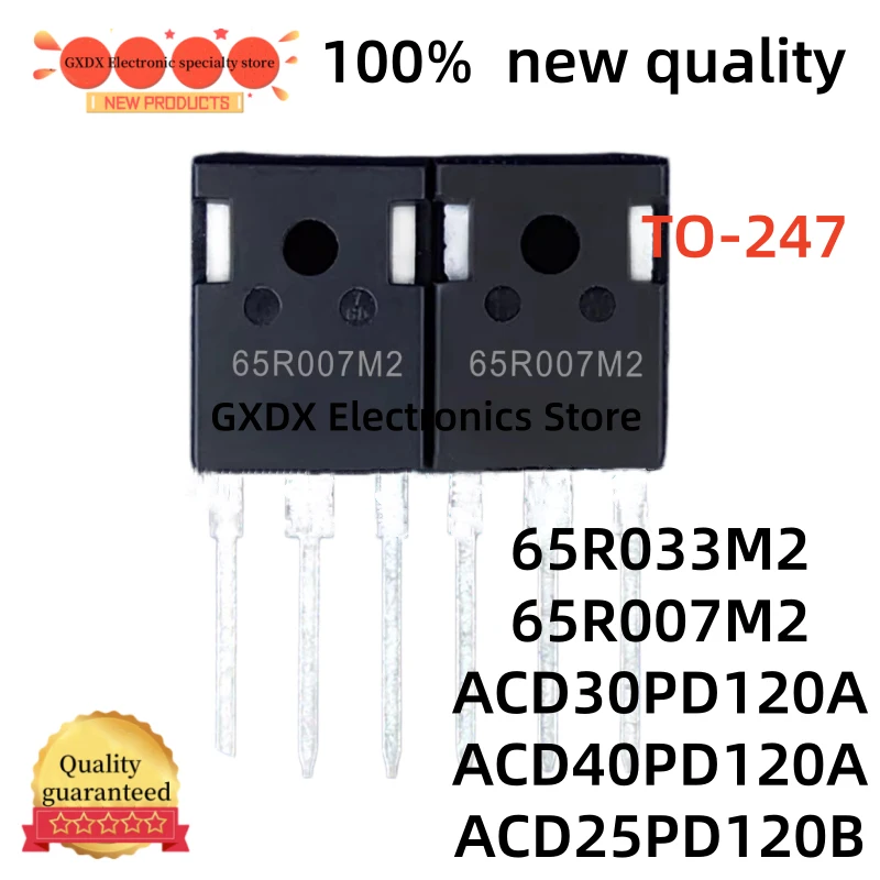 5-10Uds 100% nuevo IMW65R033M2H 65R033M2 IMW65R007M2H 65R007M2 ACD40PD120A ACD30PD120A ACD25PD120B TO-247
5-10Uds 100% nuevo IMW65R033M2H 65R033M2 IMW65R007M2H 65R007M2 ACD40PD120A ACD30PD120A ACD25PD120B TO-247