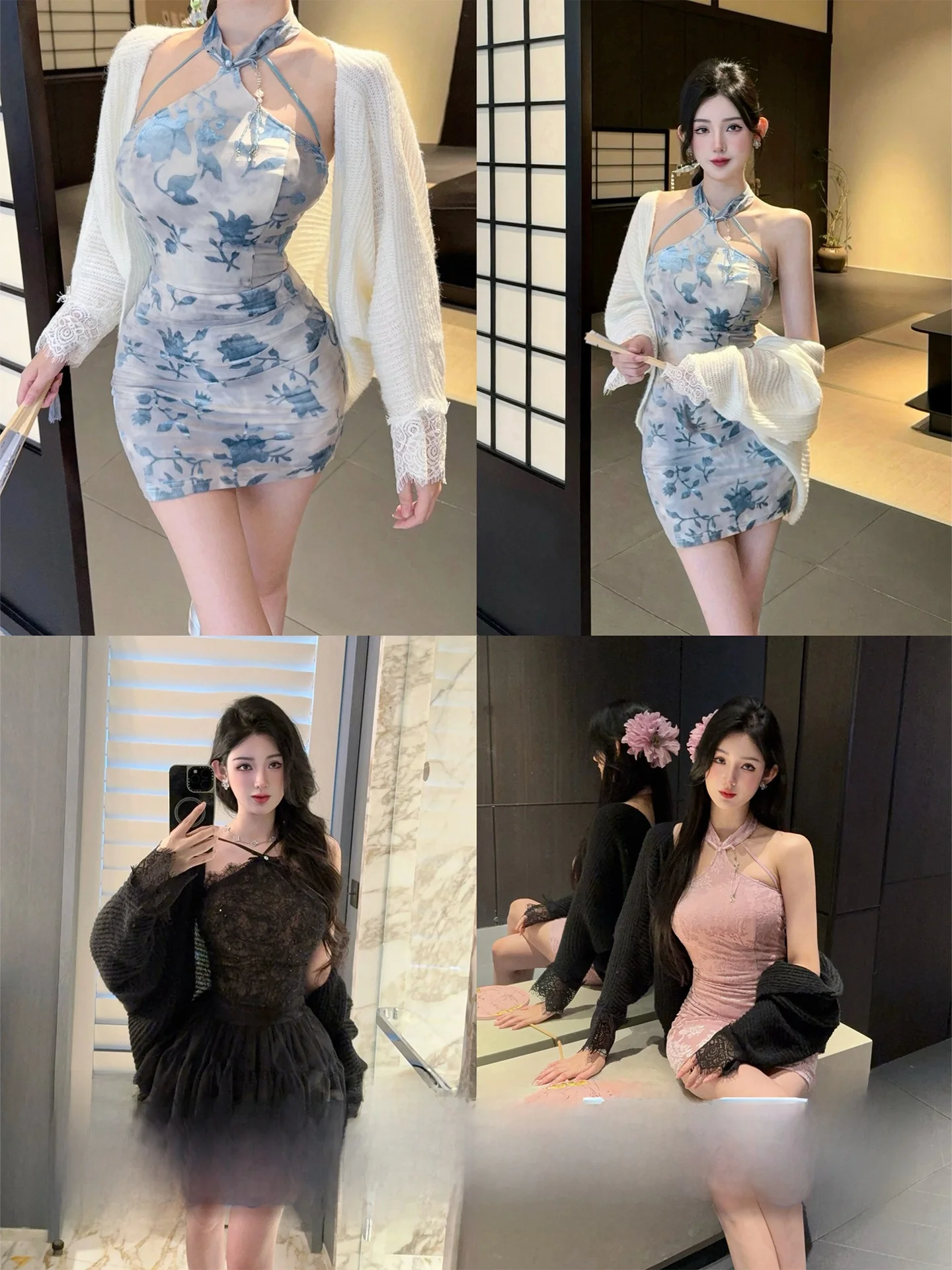 Joykiki Gold Lace Splice Knitted Open Cardigan Women's Spring Design Trendy Top Versatile Basic Lace Patchwork Knitwear
Joykiki Gold Lace Splice Knitted Open Cardigan Women's Spring Design Trendy Top Versatile Basic Lace Patchwork Knitwear