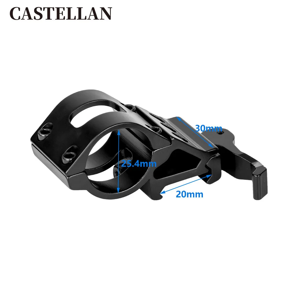 25.4mm Quick Detachable Crooked Neck Tube Clamp Flashlight Sight Tube Clamp Quick Detachable
25.4mm Quick Detachable Crooked Neck Tube Clamp Flashlight Sight Tube Clamp Quick Detachable