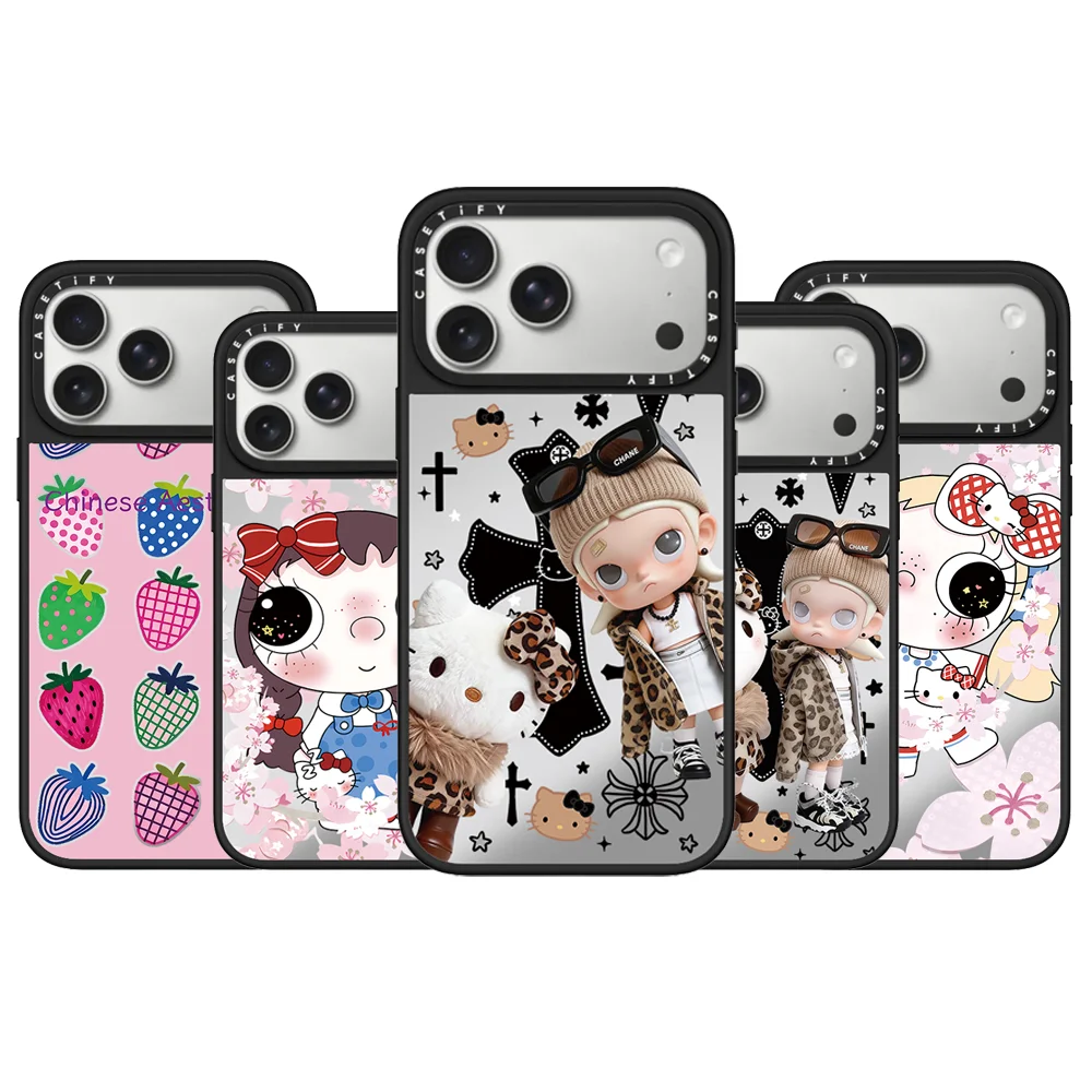 Чехол CASETiFY с зеркальной поверхностью и магнитом для iPhone 17 Air 16 15 14 13 Pro Max 16 Plus, аниме-дизайн, мультяшный цветочный принт
Чехол CASETiFY с зеркальной поверхностью и магнитом для iPhone 17 Air 16 15 14 13 Pro Max 16 Plus, аниме-дизайн, мультяшный цветочный принт