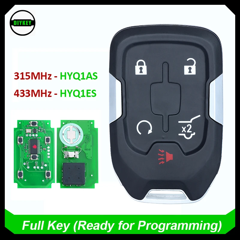 Умный дистанционный брелок DIYKEY HYQ1ES/HYQ1AS 315 МГц/434 МГц ID46 для GMC Acadia Terrai 2021 2022 2023 2024 Chevrolet Suburban
Умный дистанционный брелок DIYKEY HYQ1ES/HYQ1AS 315 МГц/434 МГц ID46 для GMC Acadia Terrai 2021 2022 2023 2024 Chevrolet Suburban