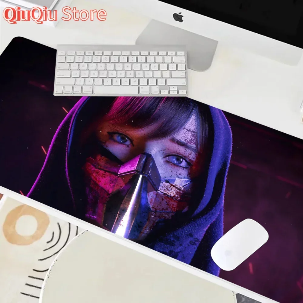 Cyberpunk Girl Mask Mousepad Mouse Mat Desk Mat With Pad Gaming Accessories Prime Gaming XXL Keyboard Pad Padding Mat
Cyberpunk Girl Mask Mousepad Mouse Mat Desk Mat With Pad Gaming Accessories Prime Gaming XXL Keyboard Pad Padding Mat