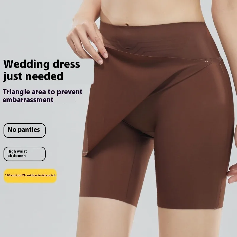 Seamless High Waist Safety Short Panties Fitted Dress Cheongsam Women No Show Anti Slip Double Layer Full Coverage Underwear Thi
Seamless High Waist Safety Short Panties Fitted Dress Cheongsam Women No Show Anti Slip Double Layer Full Coverage Underwear Thi
