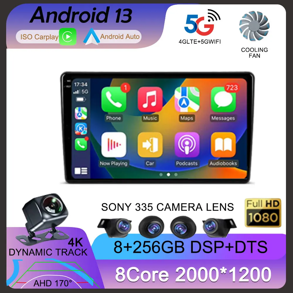 10" Android 13 DTS 2000x1200 QLED Screen All In One Universal Auto Stereo GPS For Volkswagen Nissan Hyundai Kia Toyota Honda BT
10" Android 13 DTS 2000x1200 QLED Screen All In One Universal Auto Stereo GPS For Volkswagen Nissan Hyundai Kia Toyota Honda BT