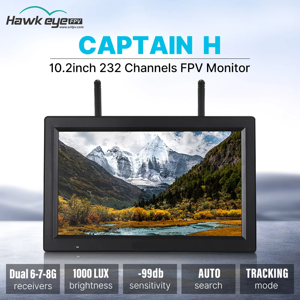 Hawkeye Captain H 3IN1 FPV Monitor 1000LUX 6G 7G 8G 3IN1 FPV Display Screen 232 Channels Auto Search with DVR FPV Monitor
Hawkeye Captain H 3IN1 FPV Monitor 1000LUX 6G 7G 8G 3IN1 FPV Display Screen 232 Channels Auto Search with DVR FPV Monitor