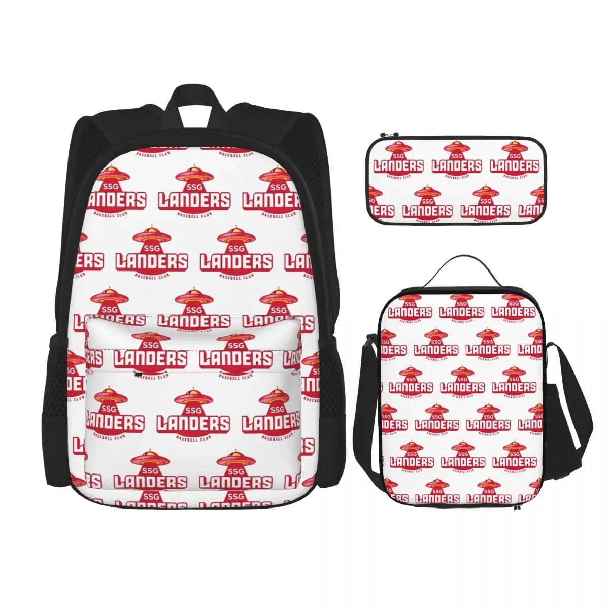 SSG LANDERS Backpacks Students Bookbag School Bags Rucksack Lunch Bag Pen Bag Three-Piece Set
SSG LANDERS Backpacks Students Bookbag School Bags Rucksack Lunch Bag Pen Bag Three-Piece Set