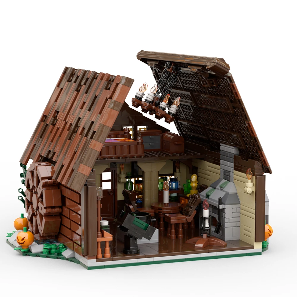 MOC-59945 Fairy Witchs Architecture Street House Building Blocks Model Magic Sister's Rural Home Bricks Toys Kids Christmas Gift
MOC-59945 Fairy Witchs Architecture Street House Building Blocks Model Magic Sister's Rural Home Bricks Toys Kids Christmas Gift