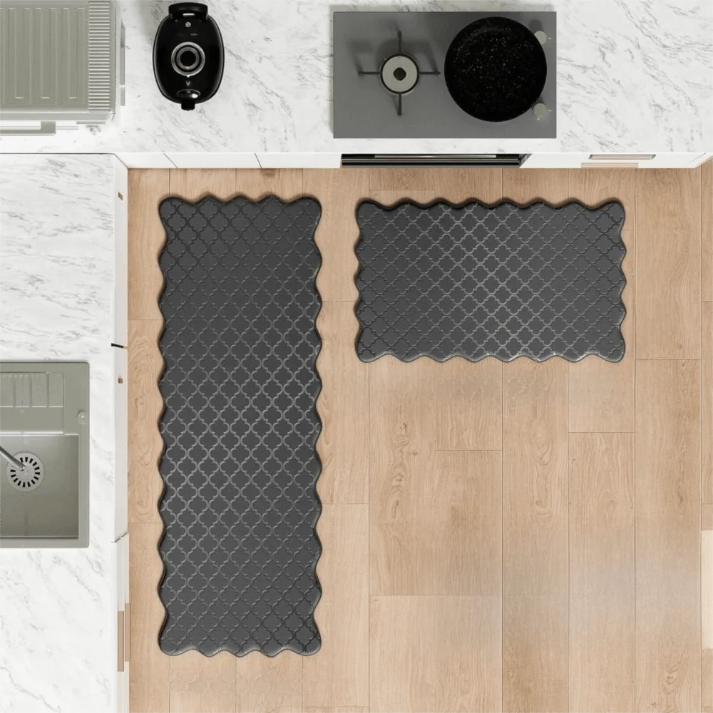 Waterproof Scalloped Embossed Kitchen Mat Thickened Non-slip Kitchen Rug Wear-resistant Washable Bath Floor Mat Laundry Room
Waterproof Scalloped Embossed Kitchen Mat Thickened Non-slip Kitchen Rug Wear-resistant Washable Bath Floor Mat Laundry Room