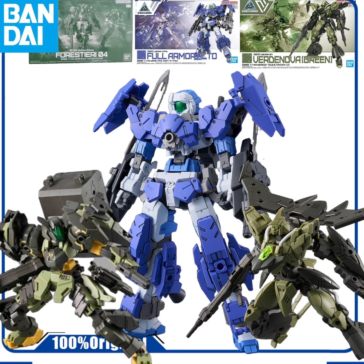 Bandai Original 30MM 1/144 EEXM-17FA FULLY ARMORED OROUTO Anime Action Figure Assembly Model Toys Collectible Model Ornaments
Bandai Original 30MM 1/144 EEXM-17FA FULLY ARMORED OROUTO Anime Action Figure Assembly Model Toys Collectible Model Ornaments