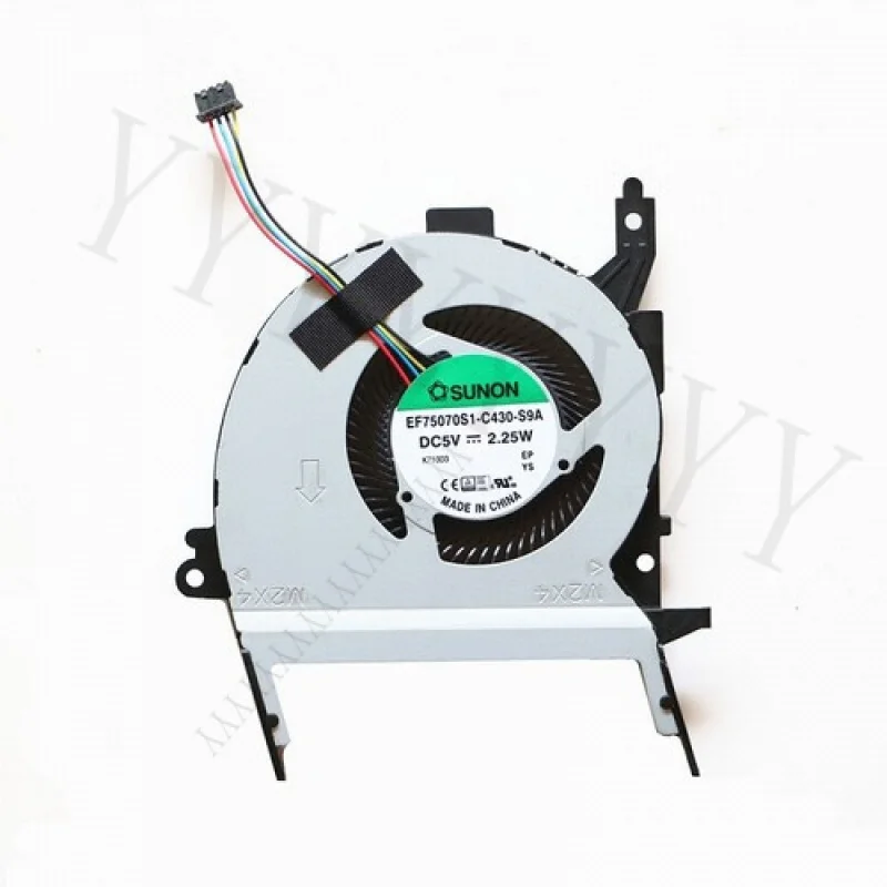 Вентилятор процессора Q для ноутбука ASUS X556 X556U X556UB Охлаждающий вентилятор EF75070S1-C430-S9A
Вентилятор процессора Q для ноутбука ASUS X556 X556U X556UB Охлаждающий вентилятор EF75070S1-C430-S9A