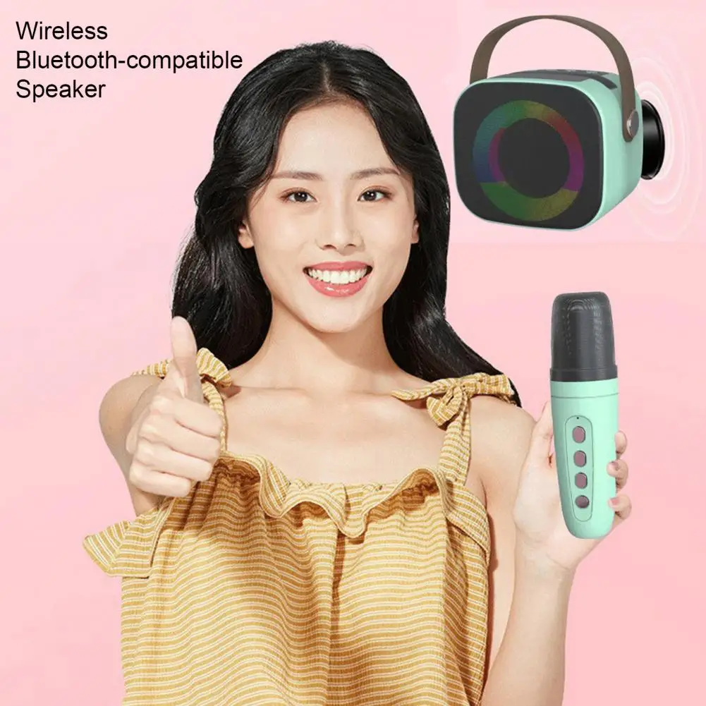 Loudspeaker 1 Set Multi-function Mini Long Battery Life Bluetooth-compatible 5.3 Microphone Subwoofer Outdoor
Loudspeaker 1 Set Multi-function Mini Long Battery Life Bluetooth-compatible 5.3 Microphone Subwoofer Outdoor