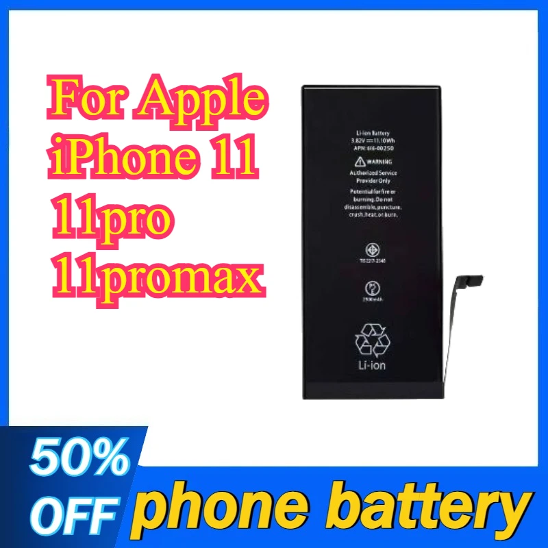 Высокопроизводительный высококачественный аккумулятор для Apple iPhone 11/11pro/11promax
Высокопроизводительный высококачественный аккумулятор для Apple iPhone 11/11pro/11promax