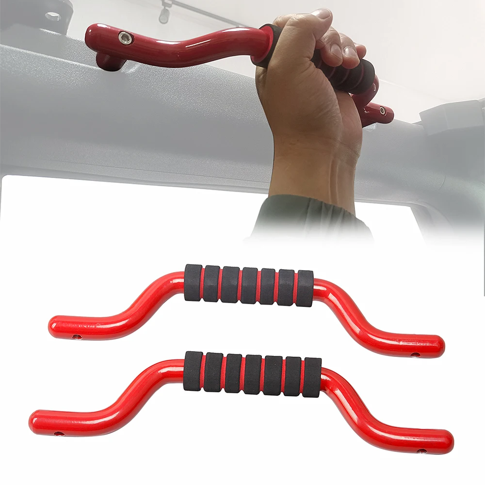 Front Roll Bar Grab Handles Armrests for Ford Bronco Accessories 2021 2022 2023 2024 2/4Door Interior Accessory Aluminium Alloy
Front Roll Bar Grab Handles Armrests for Ford Bronco Accessories 2021 2022 2023 2024 2/4Door Interior Accessory Aluminium Alloy